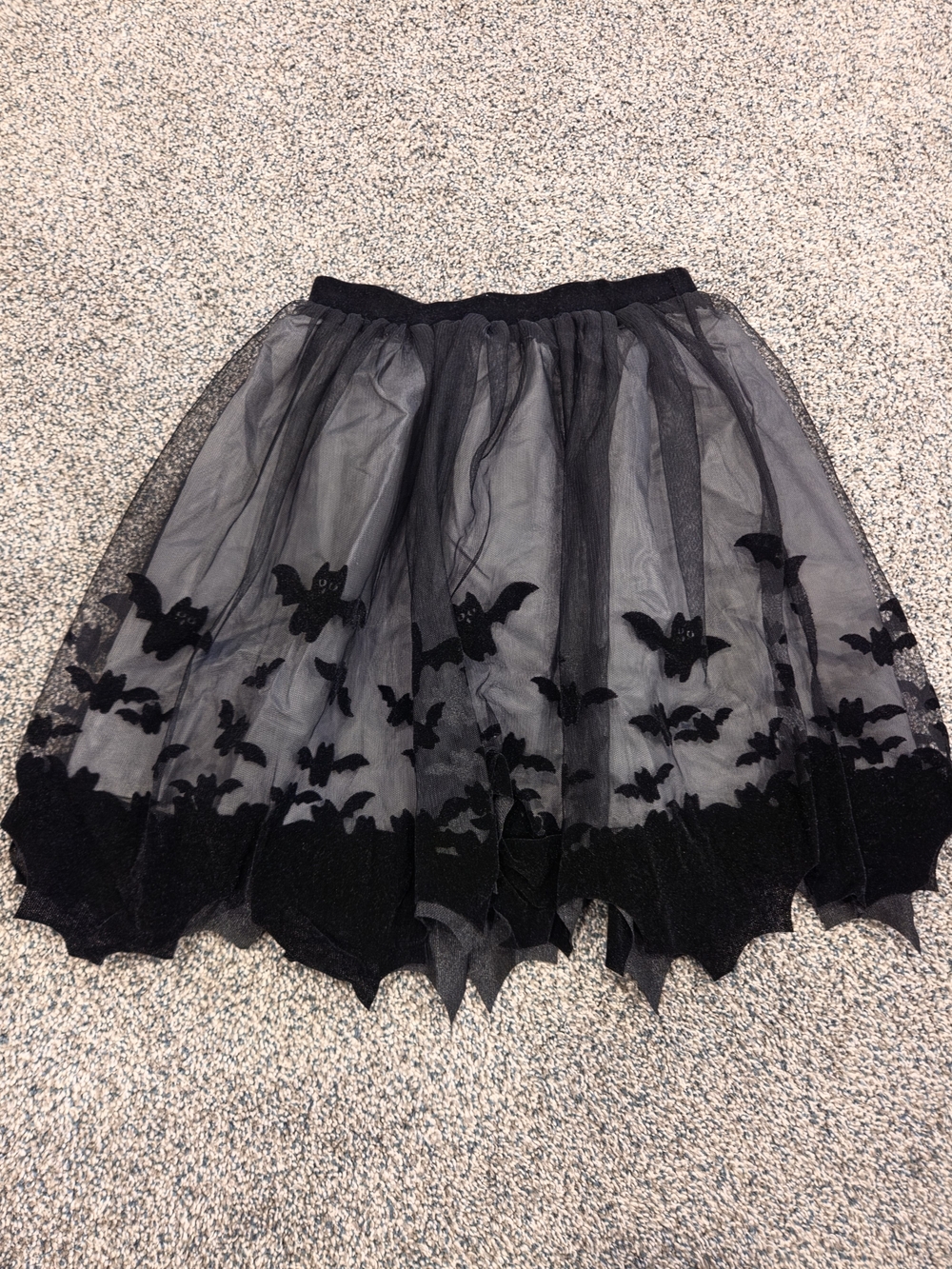 H&M Black Bat Tulle Skirt - Girls